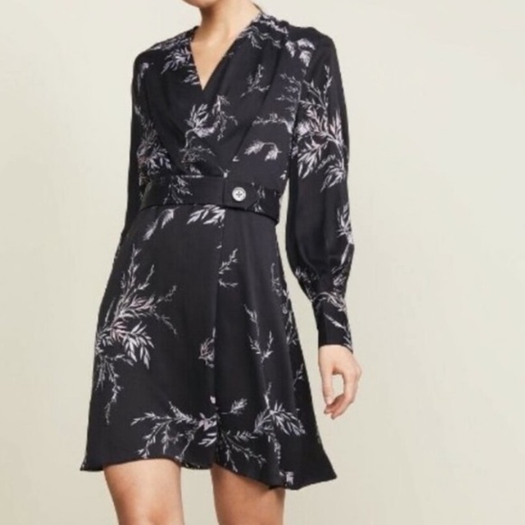 NWT Equipment Femme Fanetta Wrap Style Dress - Picture 1 of 14